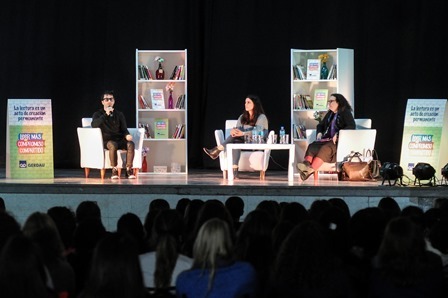 Lucas Raspall, Rocio Bressia y Beatriz Actis