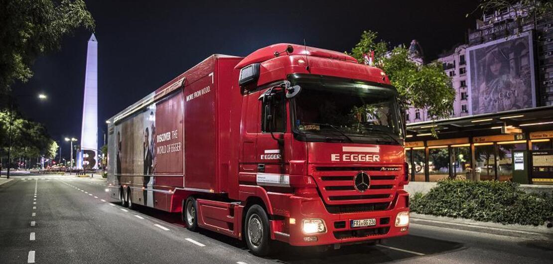 Imagen de El EGGER Truck llega a Rosario a mostrar tendencias