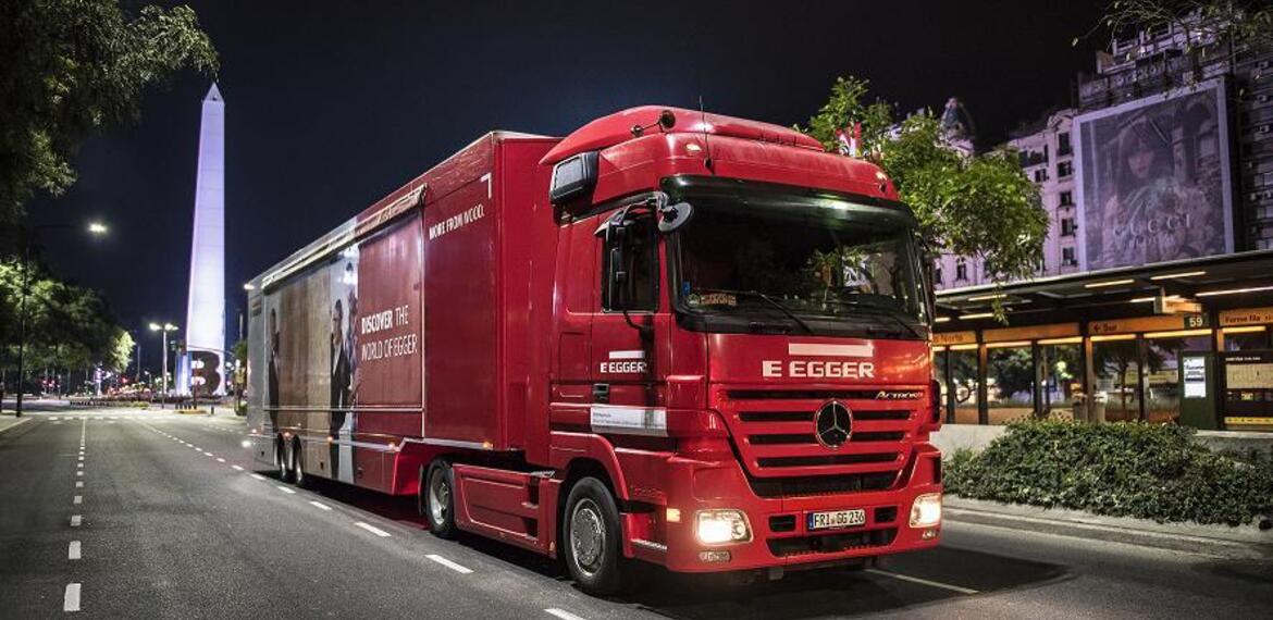 Imagen de El EGGER Truck llega a Rosario a mostrar tendencias