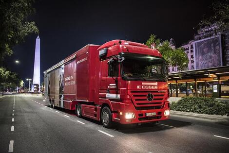 Imagen de El EGGER Truck llega a Rosario a mostrar tendencias