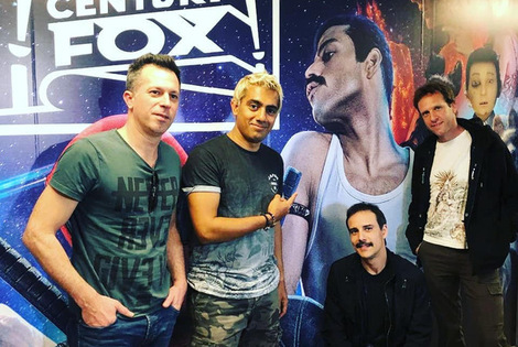 Imagen de Rosarinos elegidos por Queen para promocionar su film