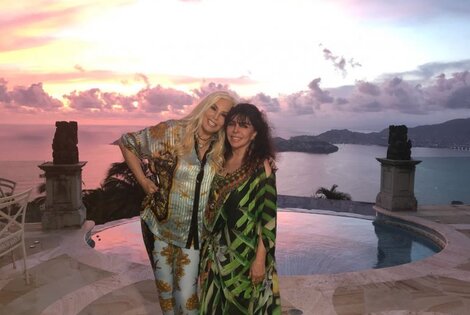 Imagen de Susana ya grabo con Veronica Castro en Acapulco