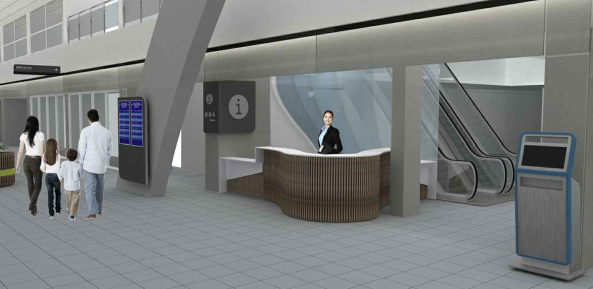 Imagen de El aeropuerto con nuevos espacios comerciales y de servicios Imagen de El aeropuerto con nuevos espacios comerciales y de servicios