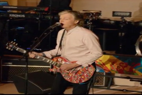 Imagen de Paul McCartney y un show en la estaci&oacute;n Grand Central