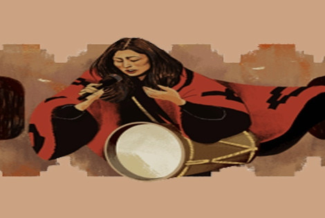 Imagen de Google le rinde homenaje a Mercedes Sosa