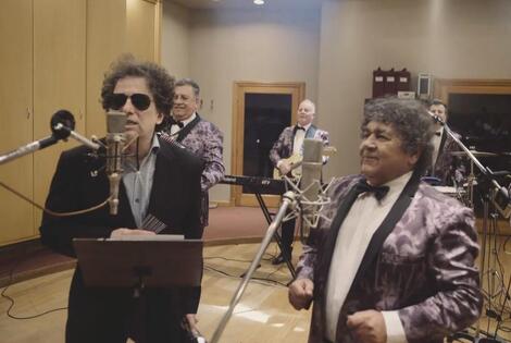 Imagen de Los Palmeras y Andres Calamaro grabaron juntos un cl&aacute;sico