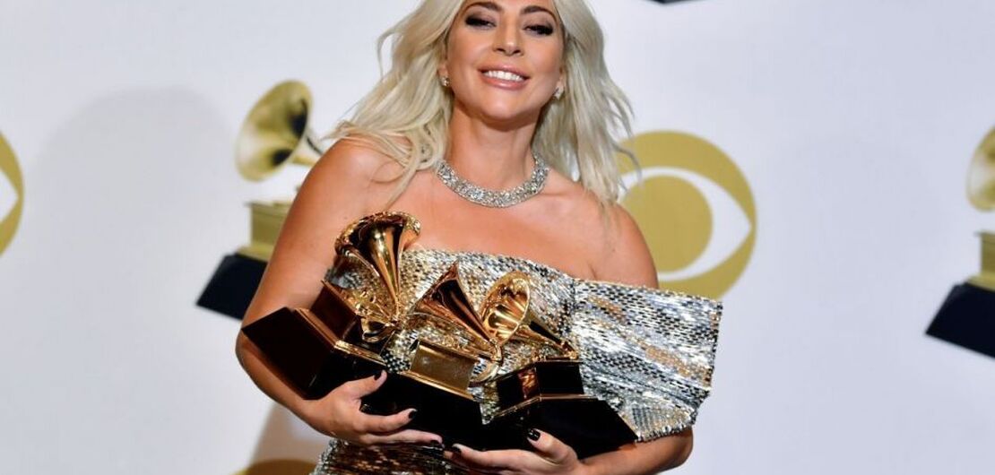 Imagen de Brill&oacute; Lady Gaga y fue la gran ganadora de los Grammy