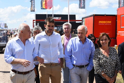 El gobernador recorrió la 13° edición de la expo del agro y la industria que se desarrolla en San Nicolás