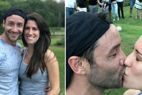 Imagen de Luciano Pereyra present&oacute; a su novia: Julia