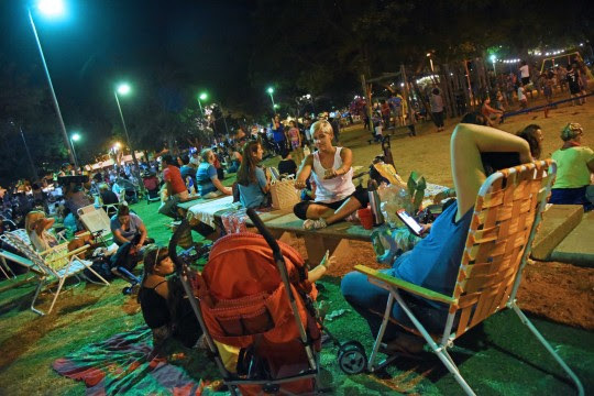 Imagen de Este jueves, el picnic nocturno llega al parque Sunchales