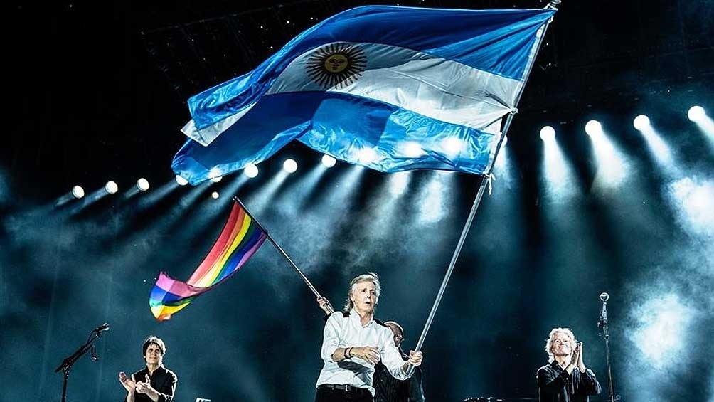 Imagen de Paul McCartney agradeci&oacute; el recibimiento en la Argentina