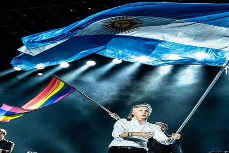 Imagen de Paul McCartney agradeci&oacute; el recibimiento en la Argentina