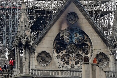 Imagen de Llegan donaciones para la reconstrucción de Notre Dame