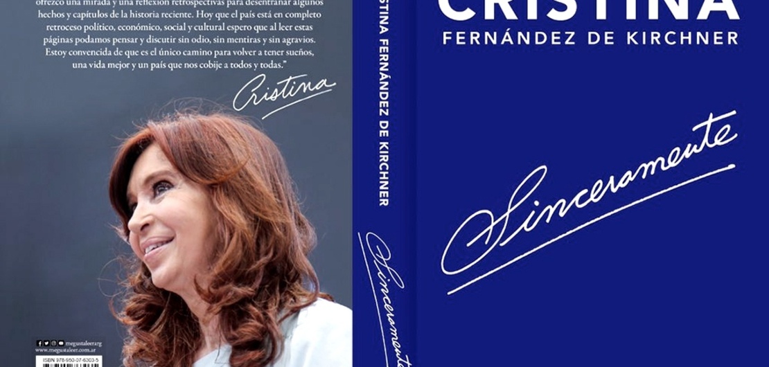 Imagen de Llega el libro de Cristina Kirchner: Sinceramente