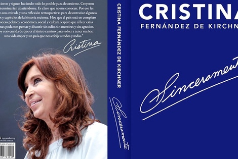 Imagen de Llega el libro de Cristina Kirchner: Sinceramente