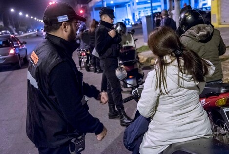 Imagen de Amplio dispositivo de seguridad vial por el 20 de julio