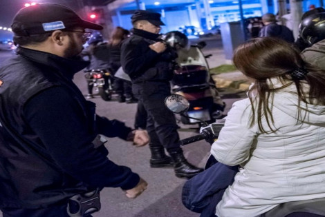 Imagen de Amplio dispositivo de seguridad vial por el 20 de julio