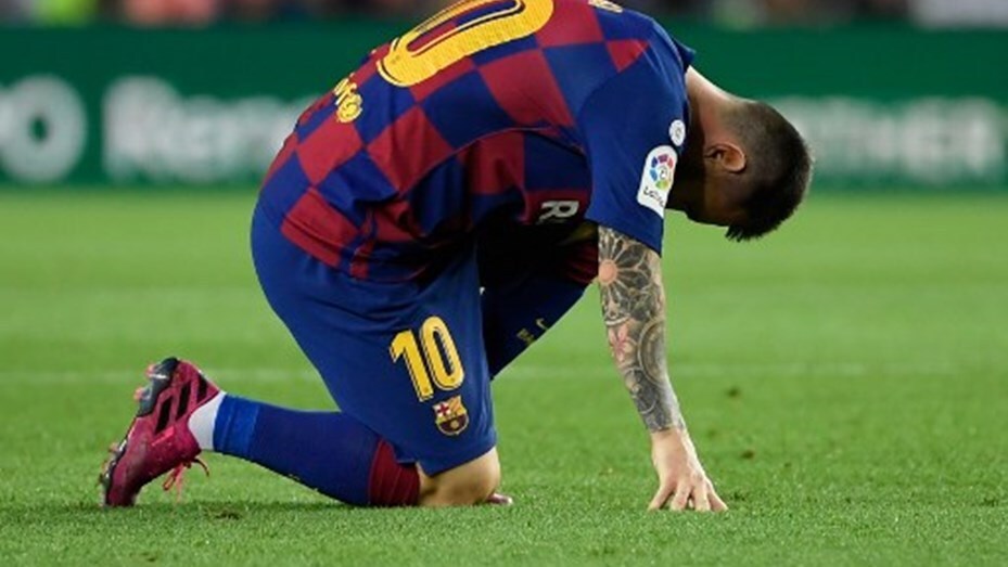 Imagen de Se confirmó la lesión de Messi en el Barça