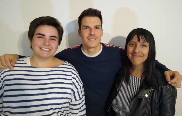 Ganadores Sofía Sánchez, Luca Mandolini y Florencia Robledo Ganadores Sofía Sánchez, Luca Mandolini y Florencia Robledo
