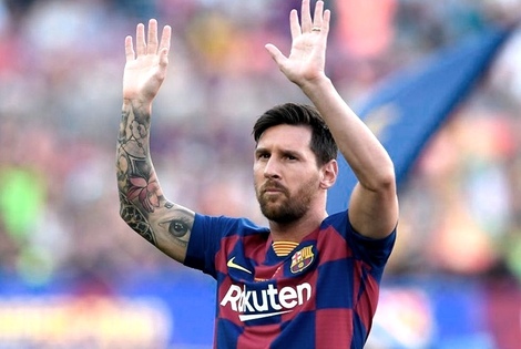 Imagen de Messi, candidato al premio de mejor jugador del año