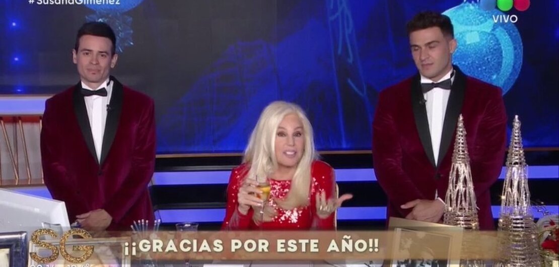 Imagen de Susana Gim&eacute;nez: "Deseo lo mejor para nuestro pa&iacute;s"