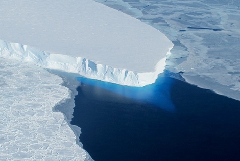 Imagen de Descubren agua tibia en un glaciar de Antártida