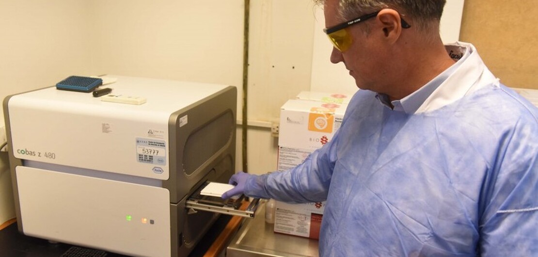 CEMAR an&aacute;lisis de detecci&oacute;n de coronavirus - Subsecretar&iacute;a de Comunicaci&oacute;n Social (Silvio Moriconi)