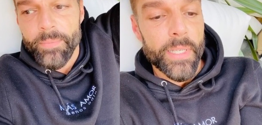 Imagen de Ricky Martin y la cuarentena: Lloro porque siento miedo