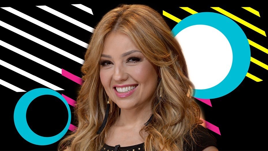 Imagen de Thalia la rompió imitando a Mirtha Legrand