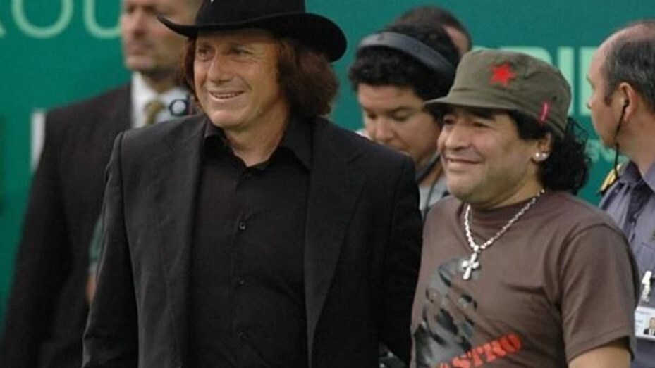 Imagen de El apoyo de Maradona a Guillermo Vilas por su salud