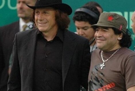 Imagen de El apoyo de Maradona a Guillermo Vilas por su salud