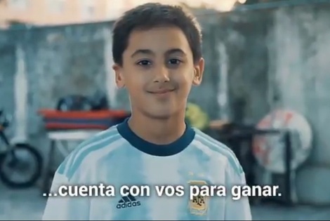 Imagen de La AFA lanz&oacute; un v&iacute;deo alentador frente a la pandemia