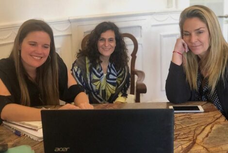 Imagen de La comisión de feminismo se reunió con Celia Arena
