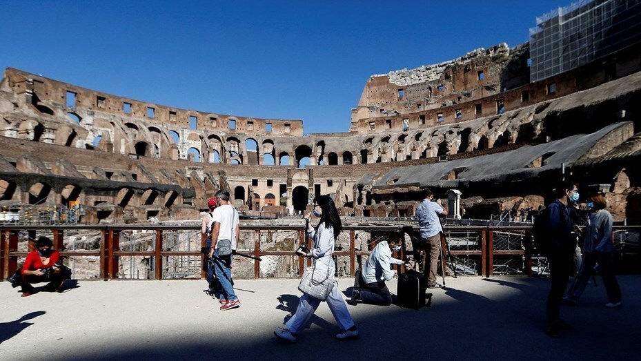 Imagen de Reabrió el Coliseo romano, tras 84 días