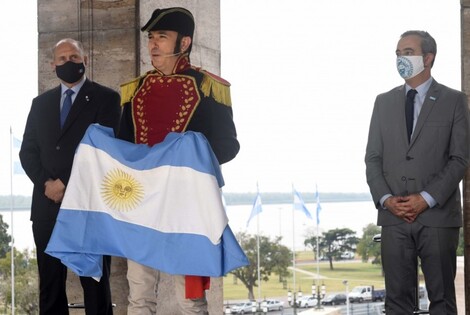 Acto Promesa a la Bandera - Subsecretar&iacute;a de Comunicaci&oacute;n Social (Silvio Moriconi)