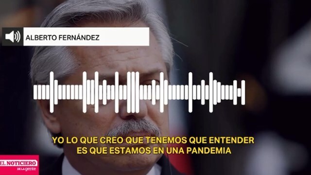 Imagen de El Presidente hablo sobre el regreso del f&uacute;tbol
