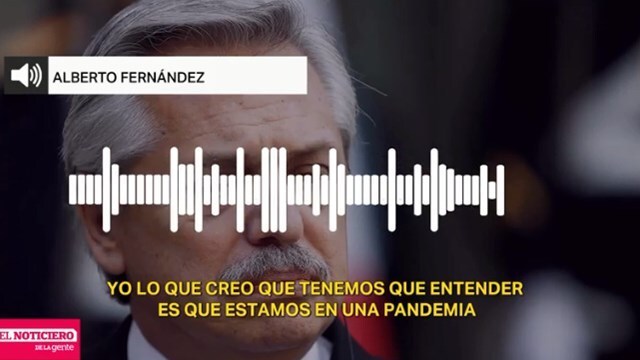 Imagen de El Presidente hablo sobre el regreso del fútbol