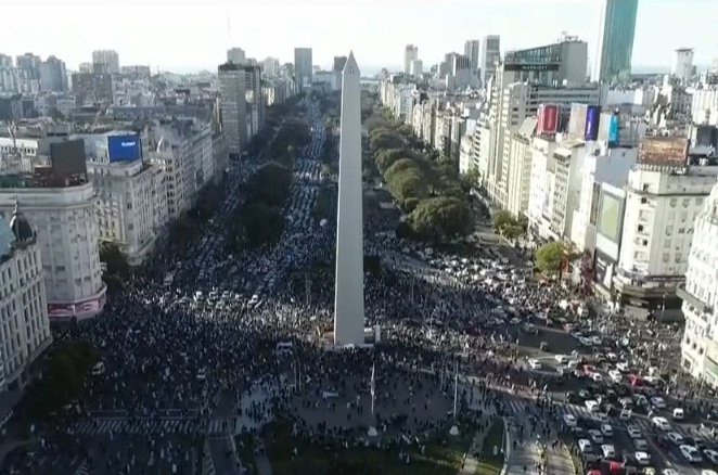 Imagen de 17A: Movilizaciones opositoras en el pa&iacute;s