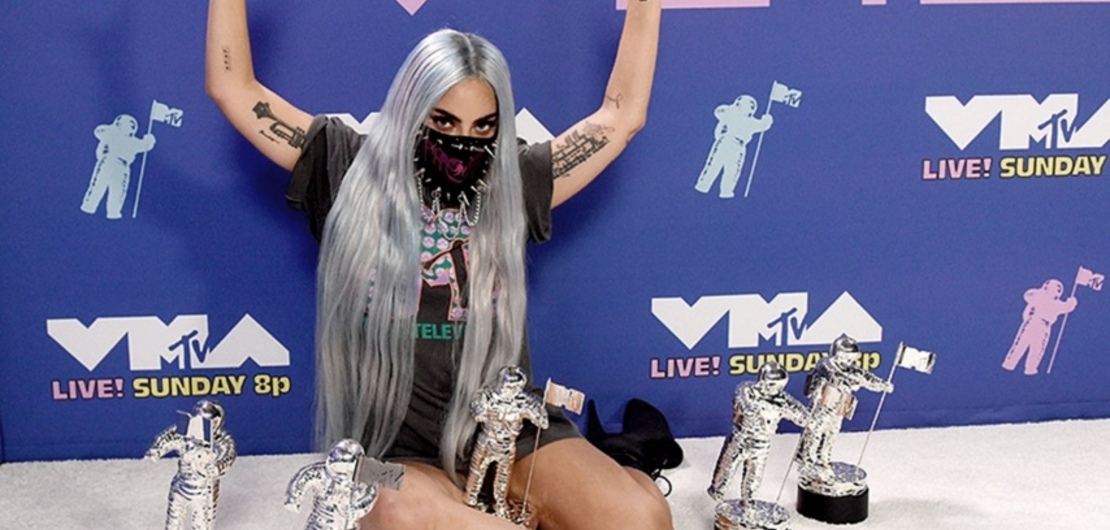Imagen de Lady Gaga fue la gran ganadora en los premios MTV