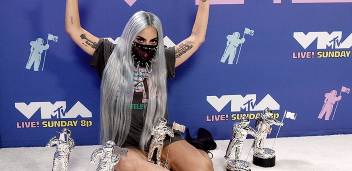 Imagen de Lady Gaga fue la gran ganadora en los premios MTV