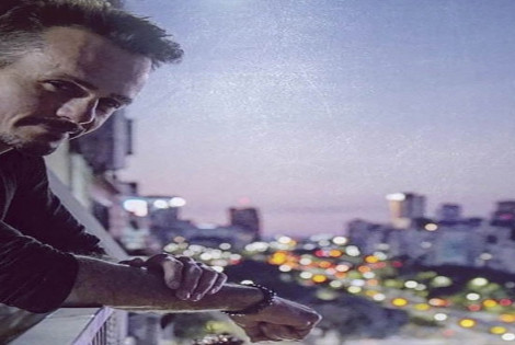 Imagen de Christian Sancho, el rosarino protagonista del film "Un crack"