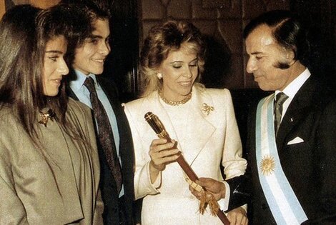 Imagen de Menem tendrá su propia serie de ficción y se llamará ¡Síganme!