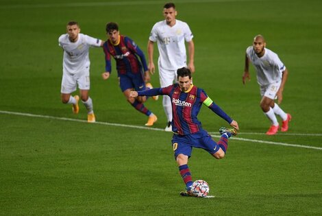 Imagen de Messi ya es historia en la Champions