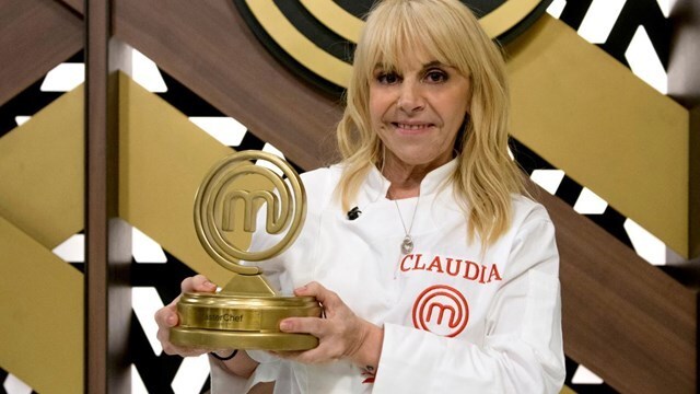 Imagen de Claudia Villafa&ntilde;e, campeona de MasterChef Celebrity