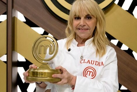 Imagen de Claudia Villafañe, campeona de MasterChef Celebrity