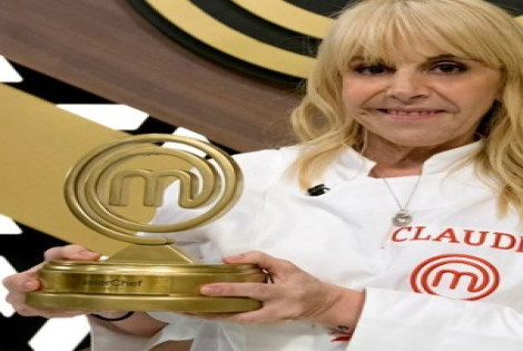 Imagen de Claudia Villafa&ntilde;e, campeona de MasterChef Celebrity