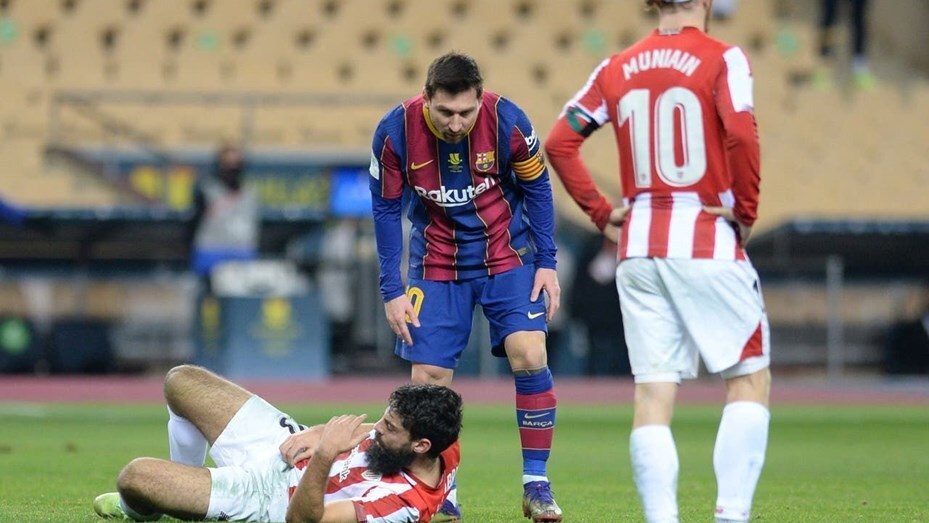 Imagen de Confirman la suspensi&oacute;n a Messi por su roja en la Supercopa