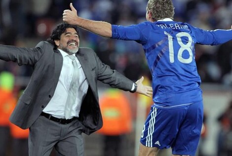 Imagen de "Dios a&uacute;n existe", la carta de Palermo a Maradona