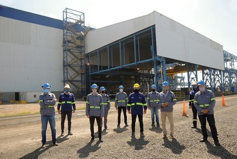 Imagen de Gerdau recibi&oacute; la visita de autoridades provinciales en P&eacute;rez
