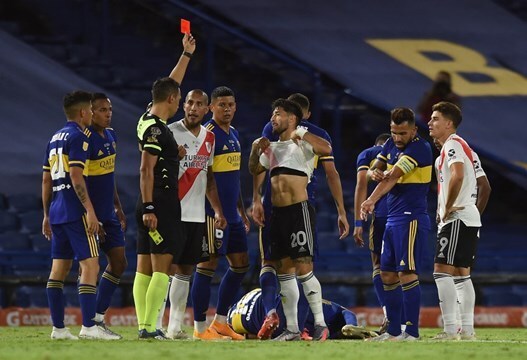 Imagen de Superclásico intenso: Boca y River empataron 1-1 Imagen de Superclásico intenso: Boca y River empataron 1-1